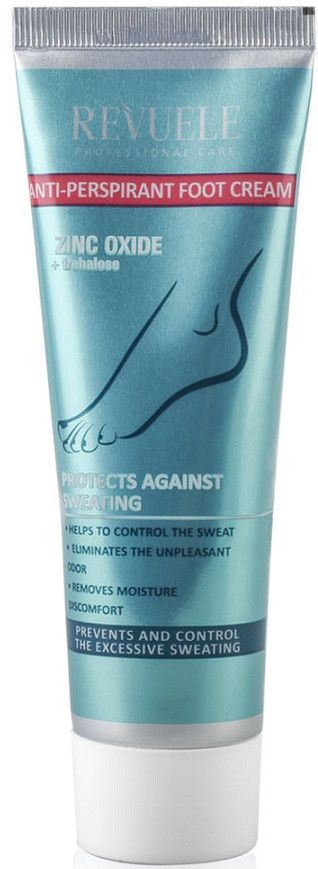 Antiperspirantný krém na nohy Krémy na ruky