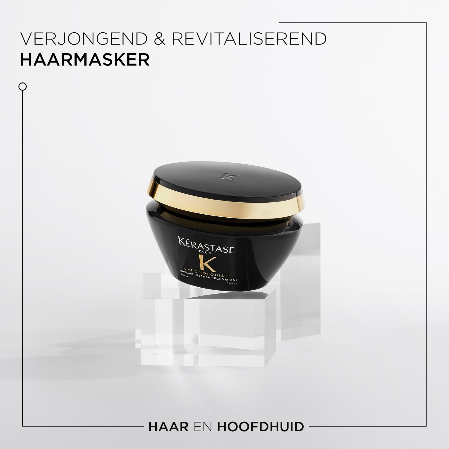 Kérastase plaukų kaukė Chronologiste Masque Intense Régénérant - 200 ml