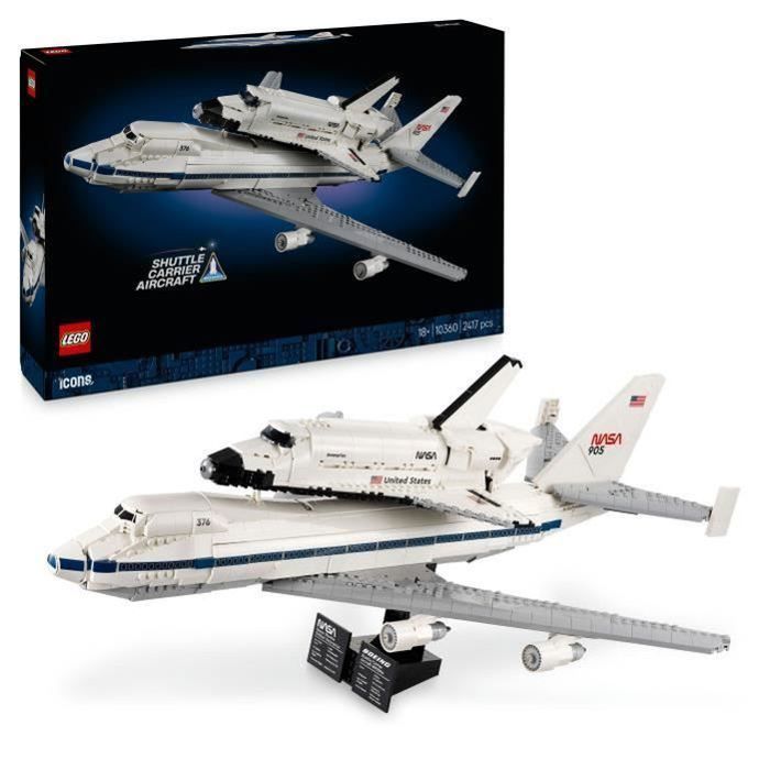 LEGO® Icons 10360 Cdiscount Exclusief Het Shuttle Transportvliegtuig