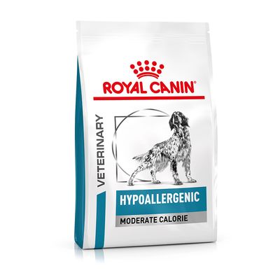Royal Canin Veterinary Canine Hypoallergenic Moderat Kalori