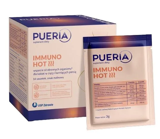 Pueria Immuno Hot, 14 Saszetek