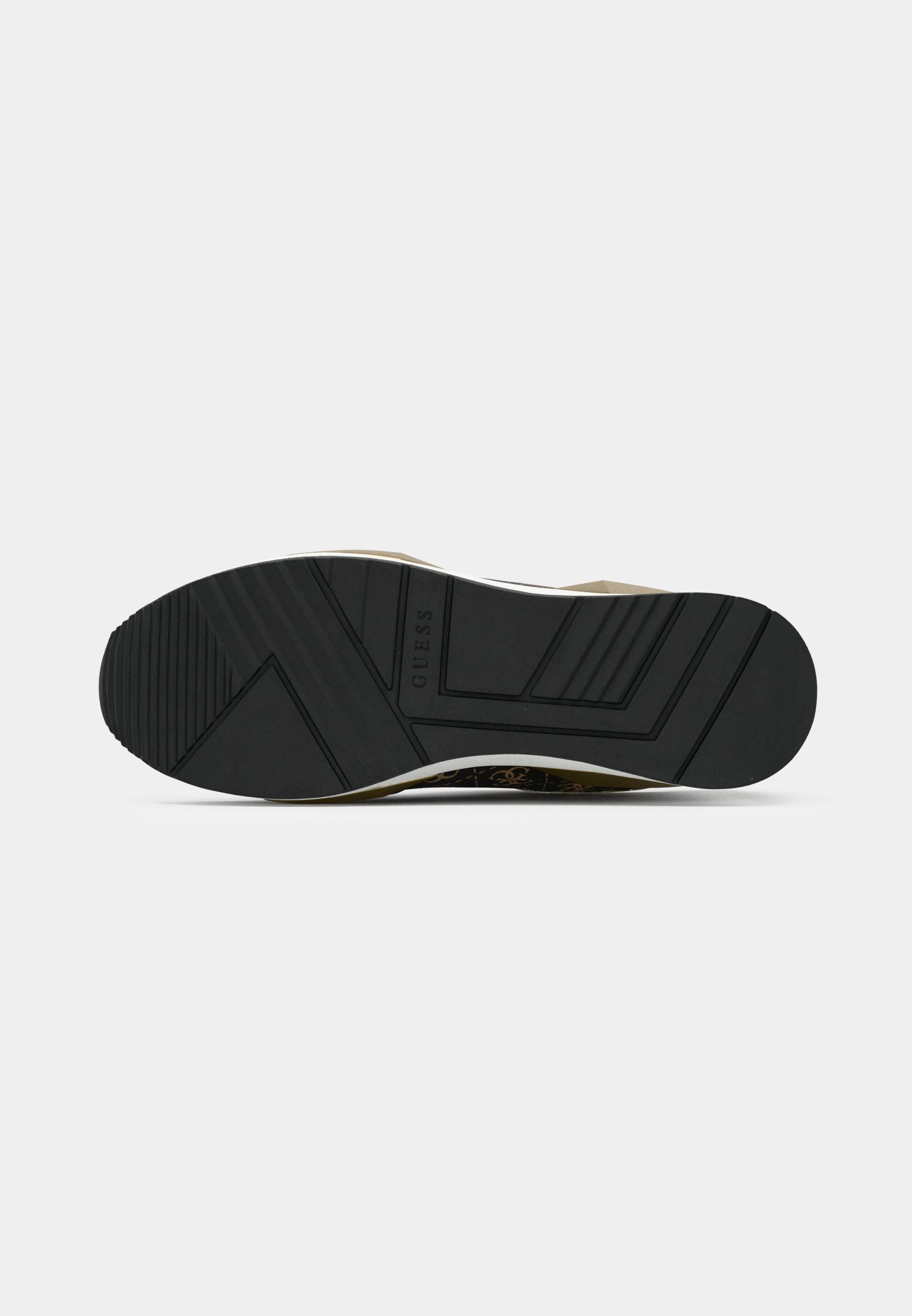 Guess TALLYN - Sneakers - bruin/zwart