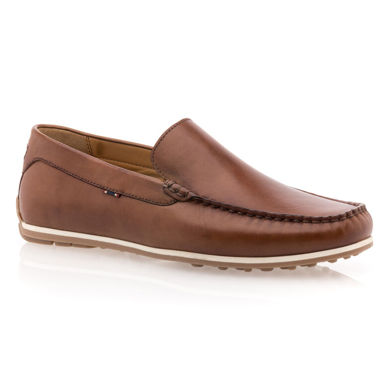 Miesten ruskeat loaferit/veneilykengät