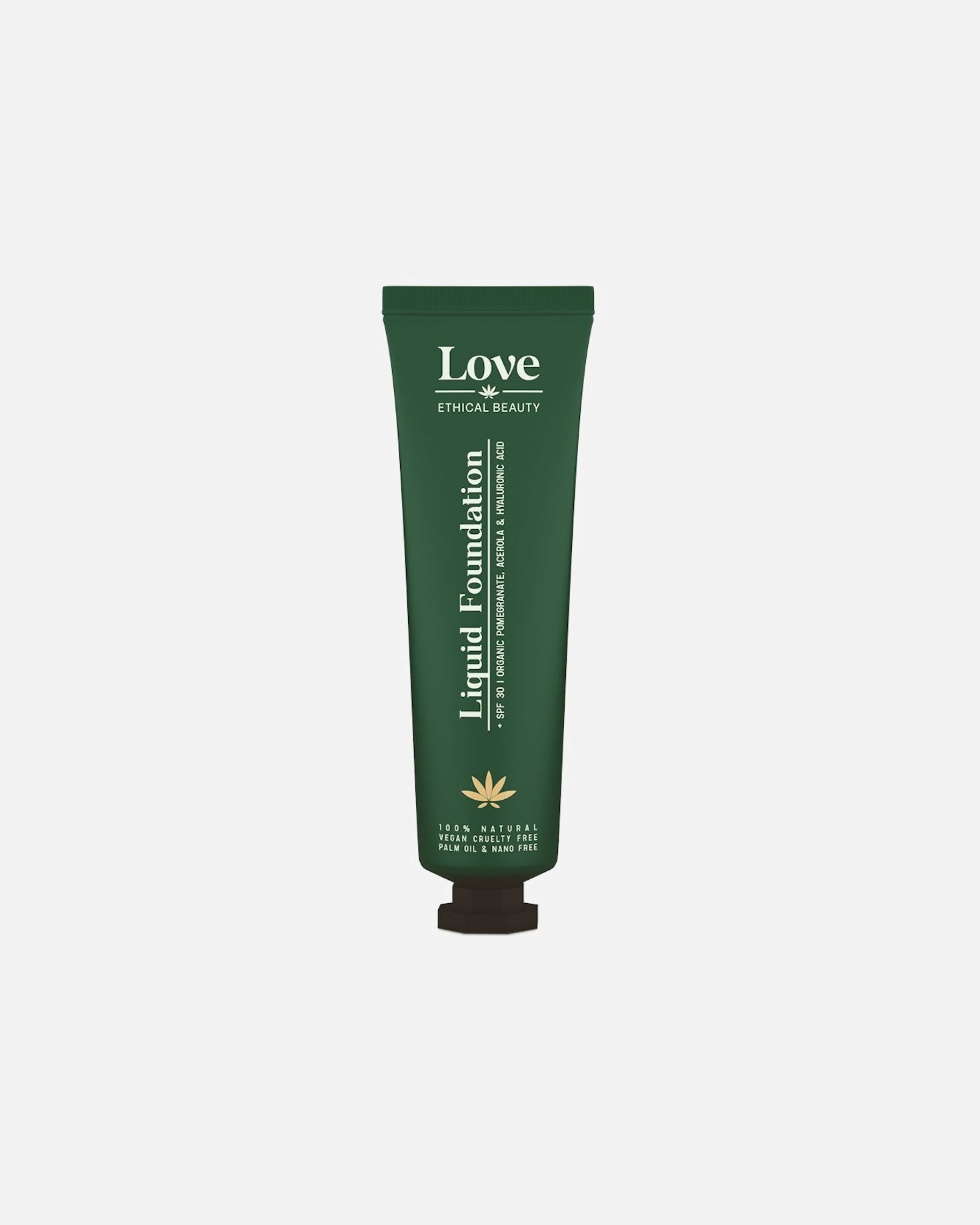 Течна подлога за лице Love Ethical Beauty SPF 30 - 30 г