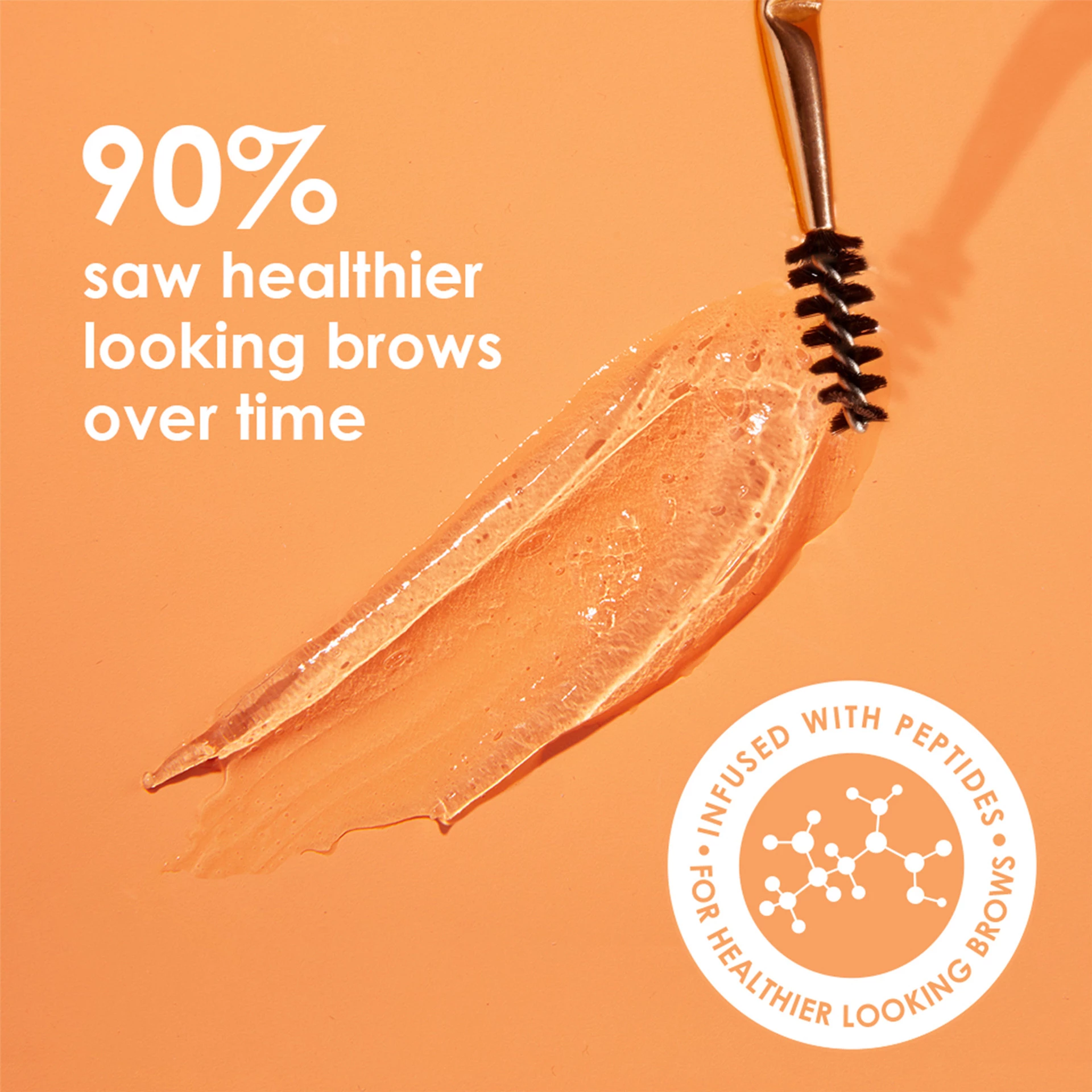 „GrandeBROW“ laminuotų antakių formavimo gelis su peptidais 11 ml – „Grande Cosmetics“