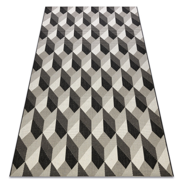 Dywan SZNURKOWY SIZAL FLAT 48624/690 KOSTKI 120x170 cm