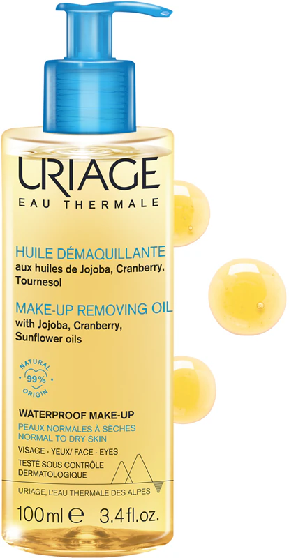 Uriage Hygiène Make-up Removing Oil reinigingsolie voor de normale tot droge huid