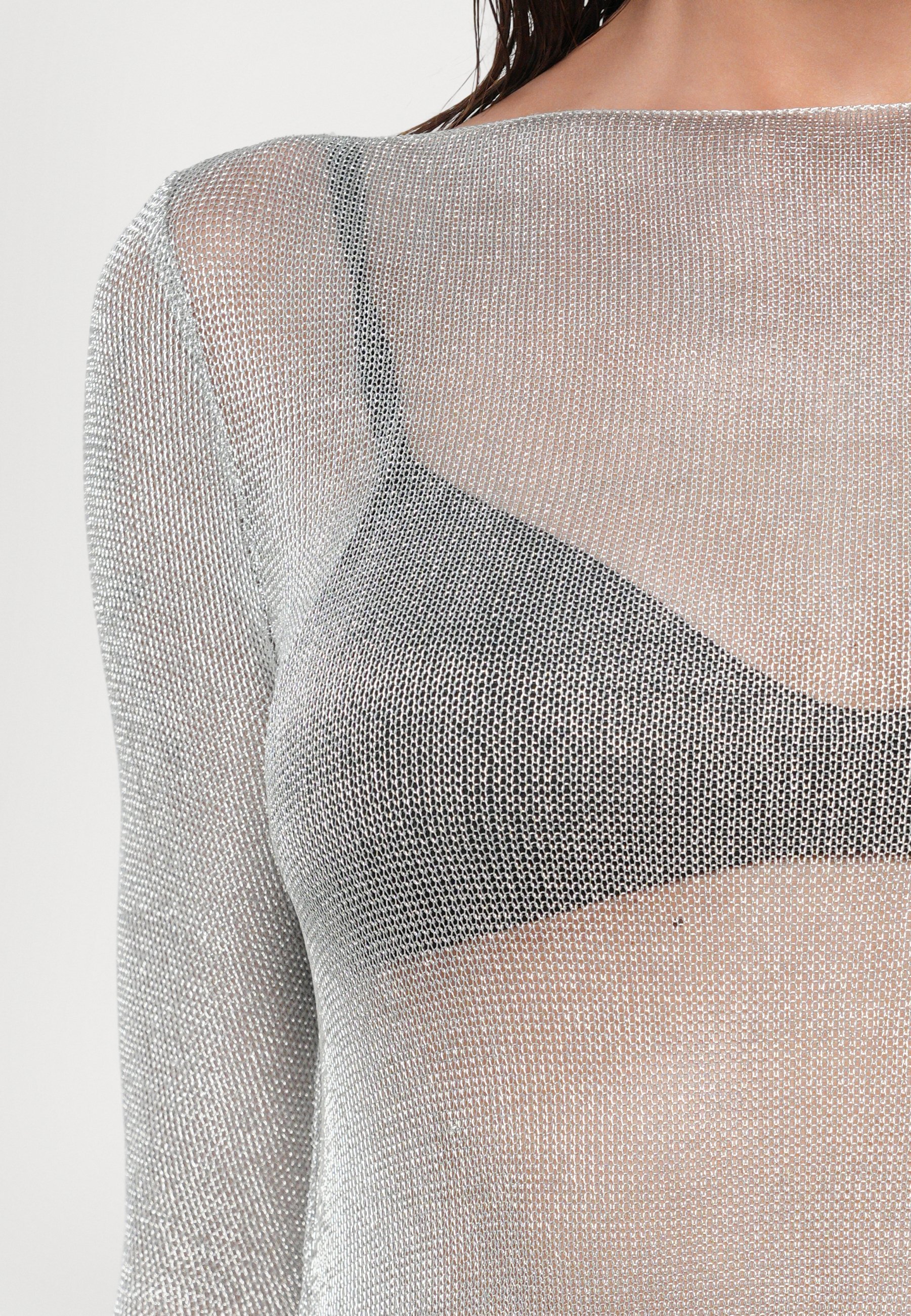 Anna October PINA - Robe de cocktail / Robe de soirée - argent