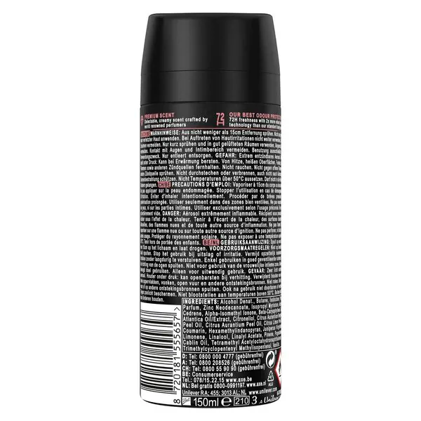 Axe Fine Fragrance Cocoa Velvet Deodorant Bodyspray<br>150ml