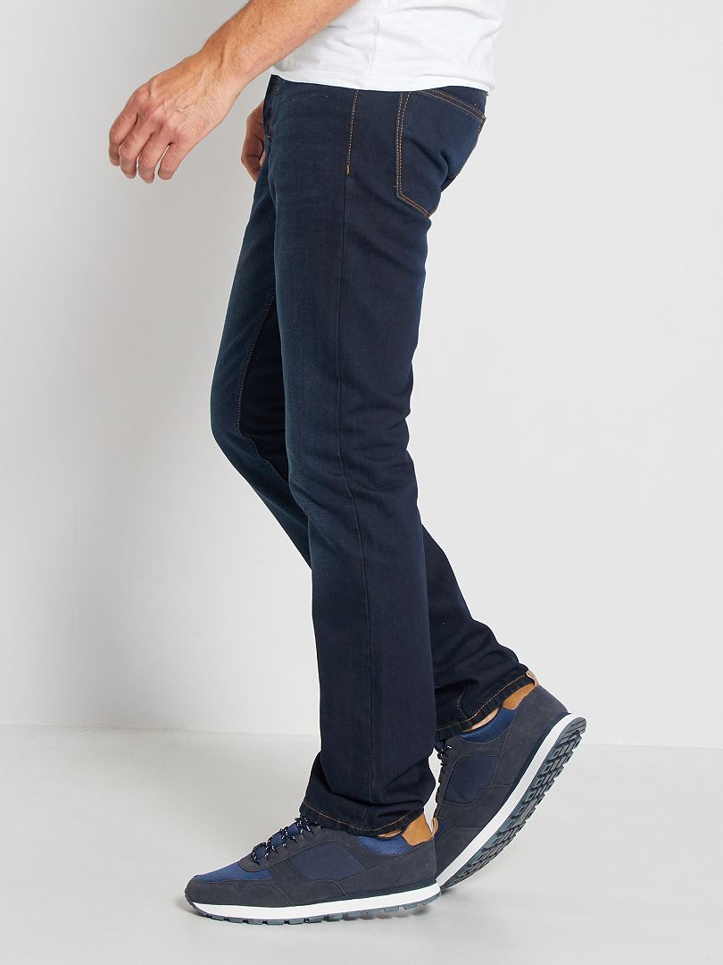 Calça jeans de corte regular tamanho L34 - azul índigo