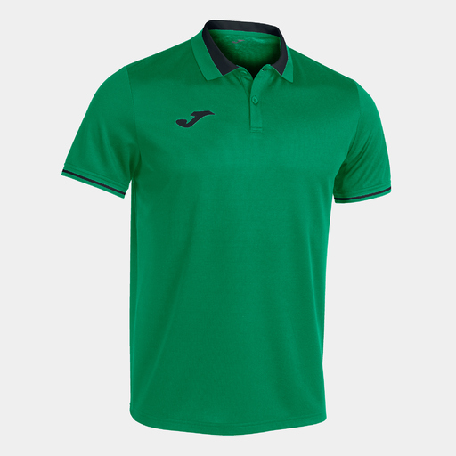 Joma Championship VI Poloshirt met korte mouwen, groen/zwart