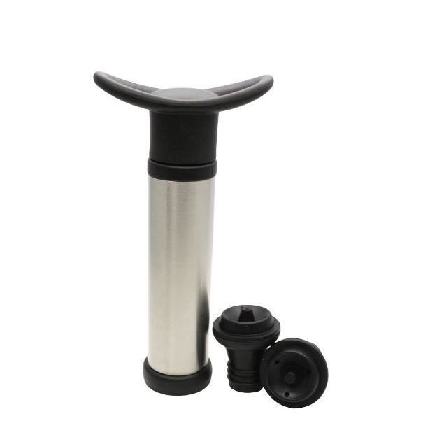 Tire-Bouchon,Bouchon de bouteille de vin en Silicone avec pompe, accessoire pour conserver la bouteille sous vide, 1 - Type 1 set