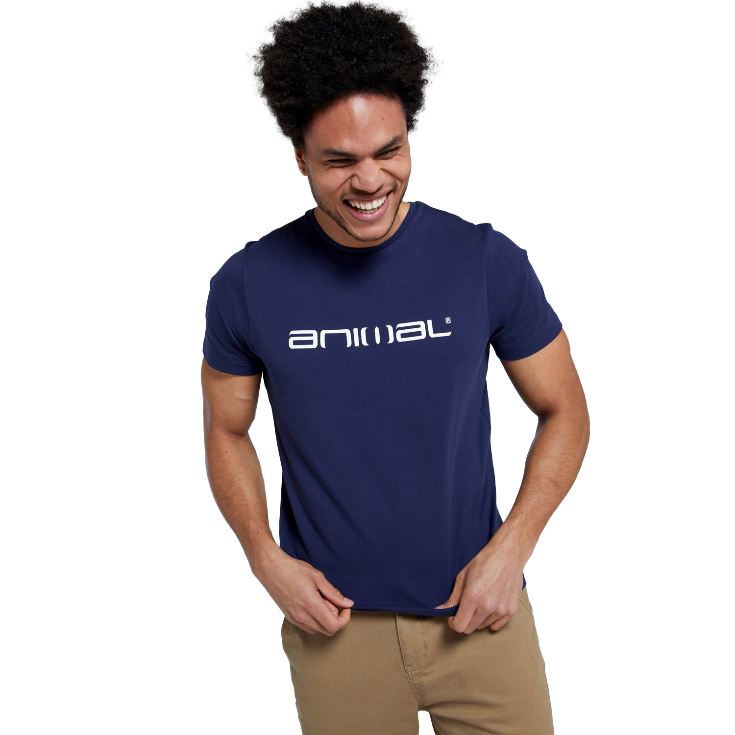  Camiseta Logotipo De Orgánica Animal Classico