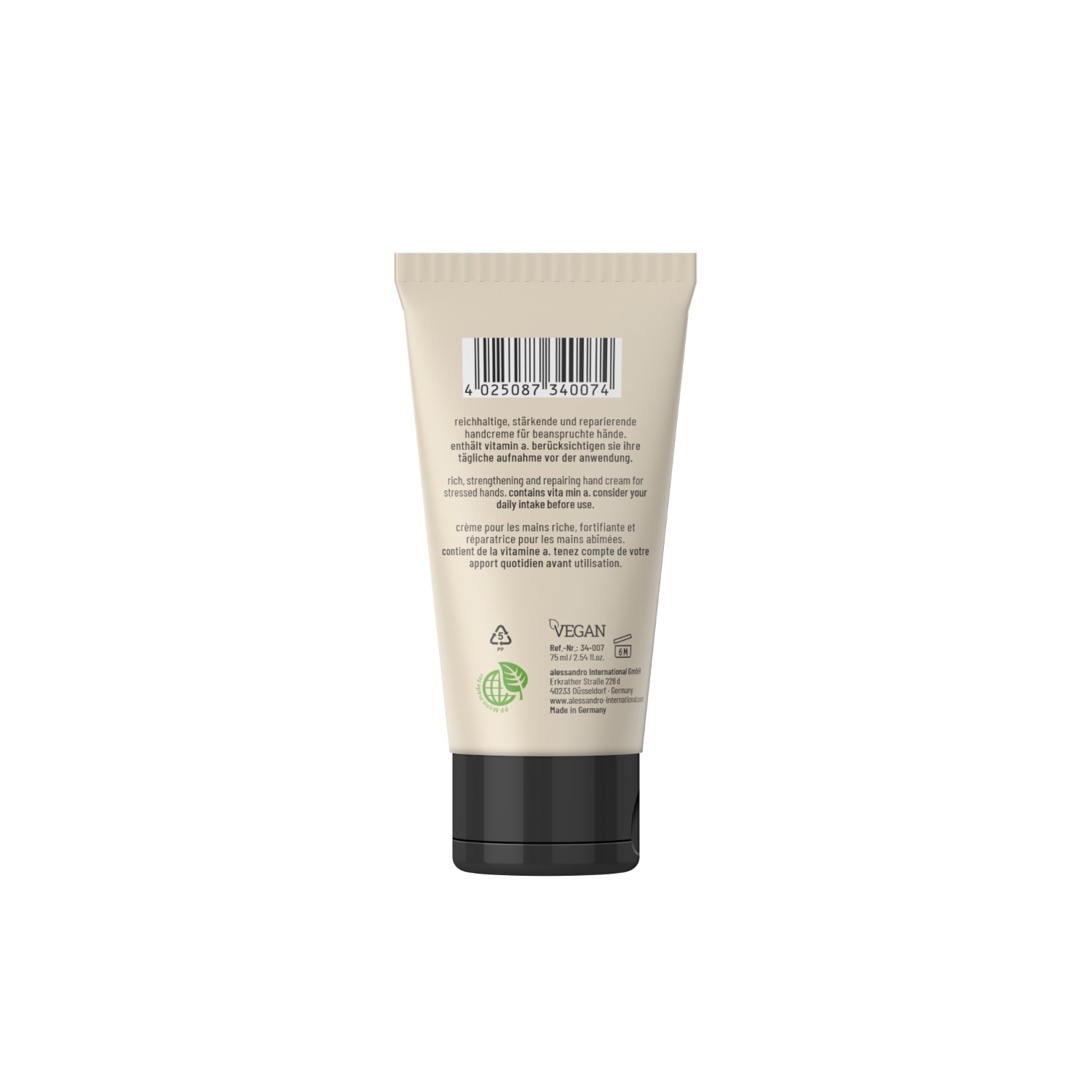 Alessandro krém na ruky Spa Cream Rich - 75 ml
