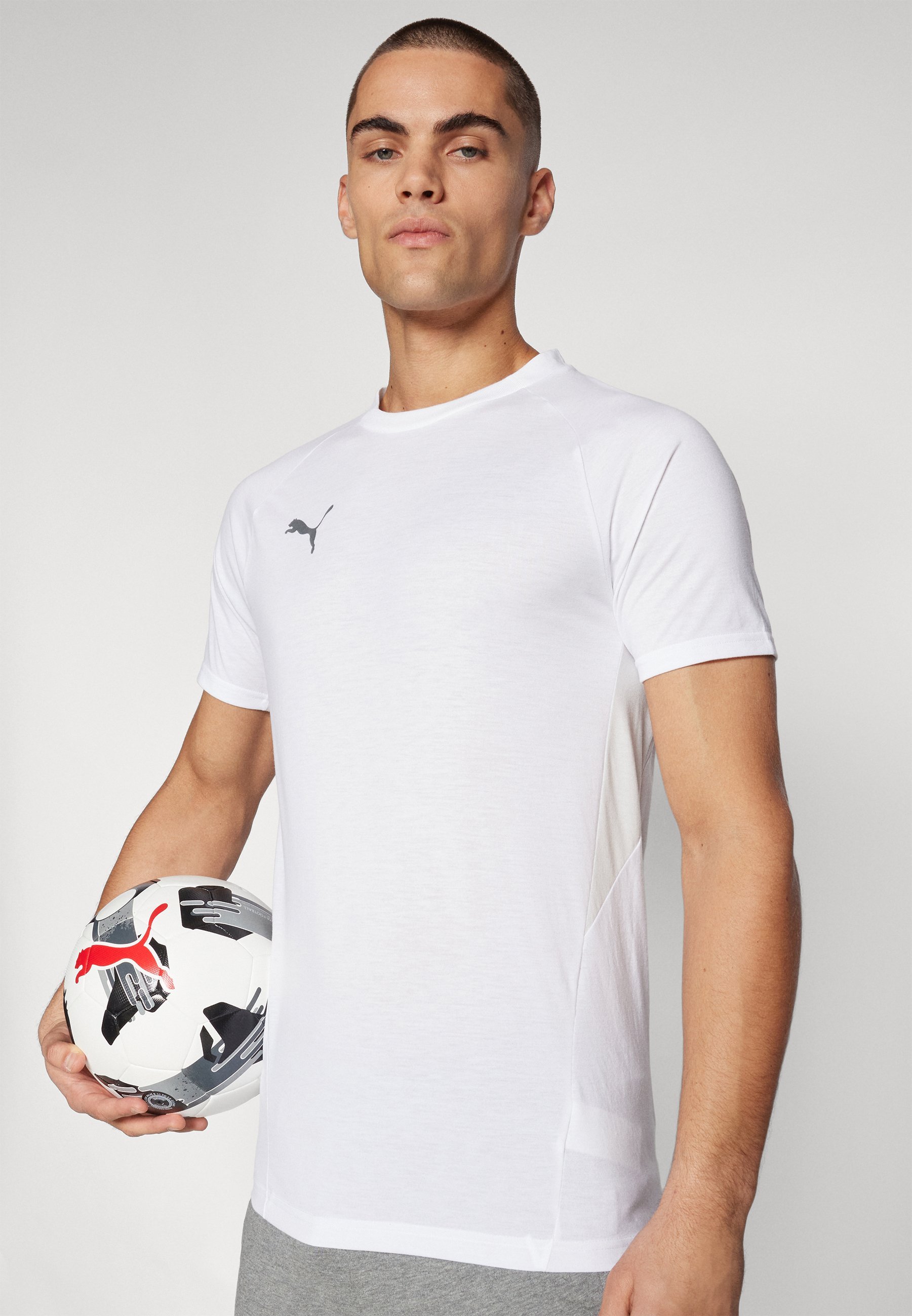 T-shirt Puma imprimé blanc