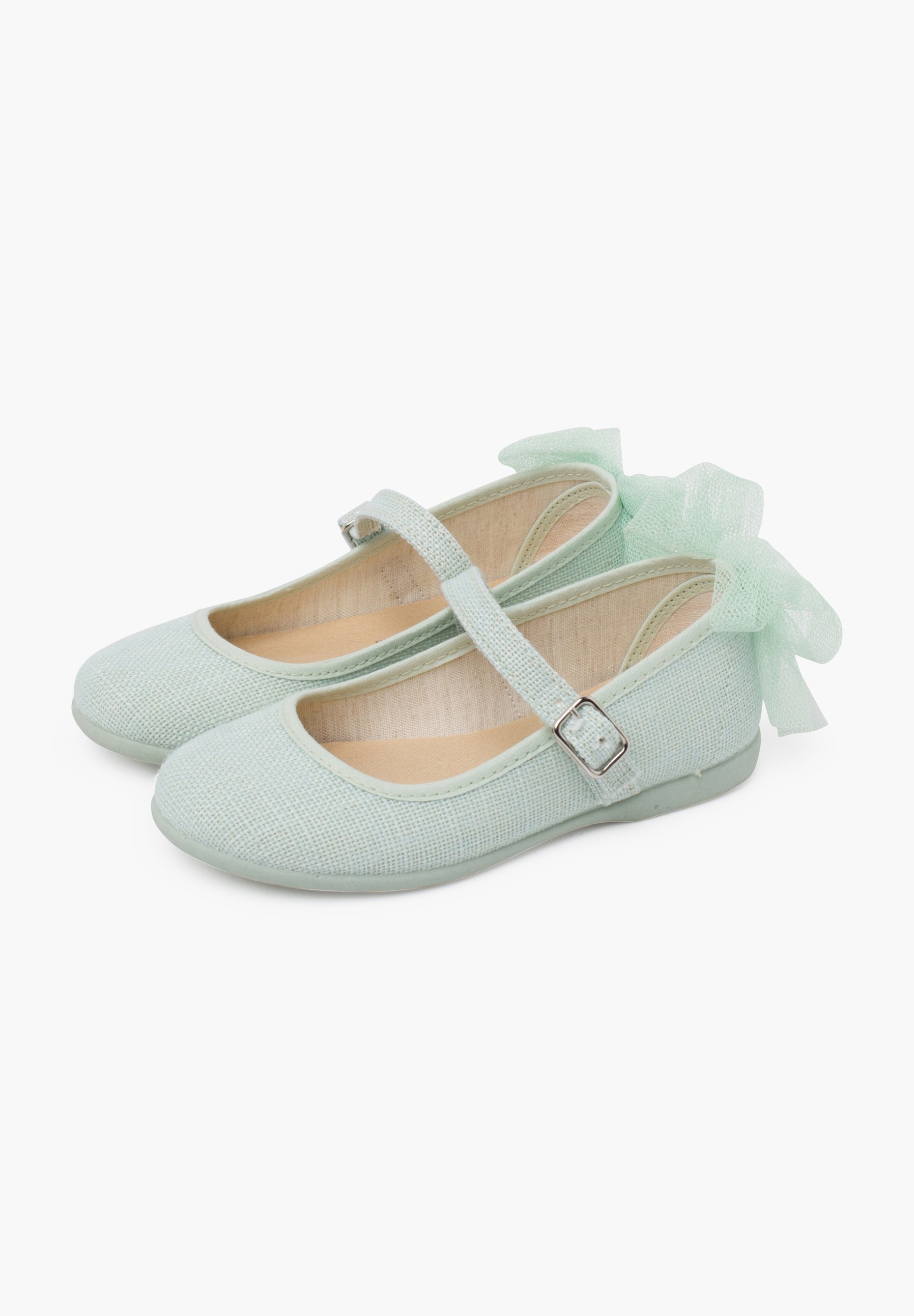 Pisamonas MERCEDITAS CEREMONIA - Ballerine con cinturino alla caviglia - menta