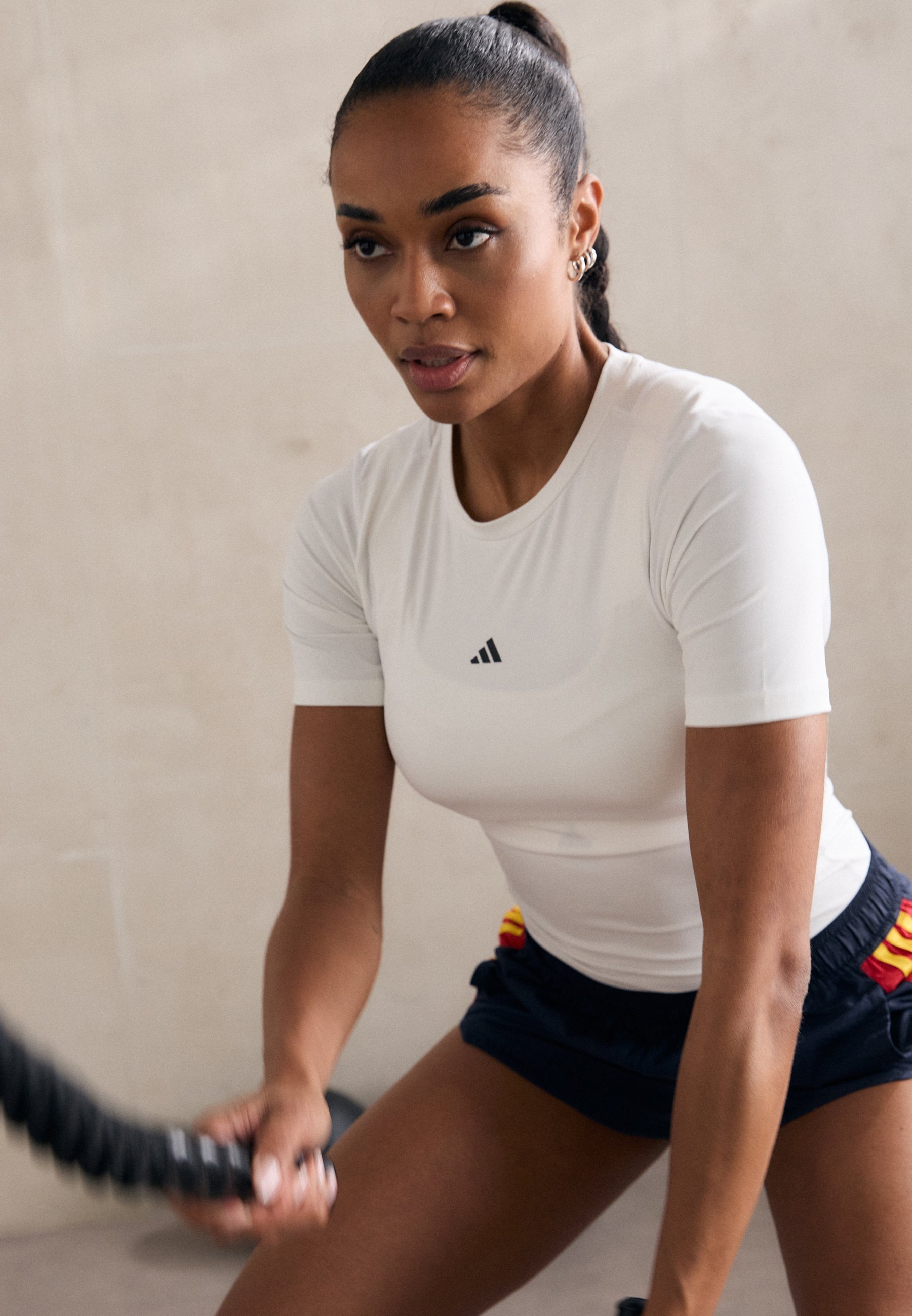 Sportovní tričko adidas Performance - bílé