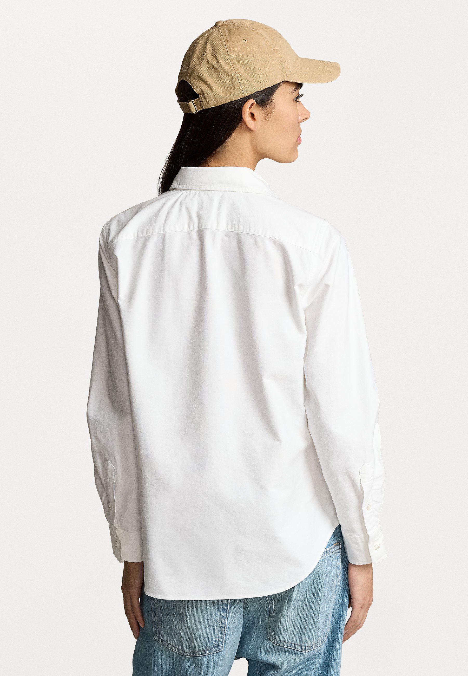 Camicia a maniche lunghe con bottoni sul davanti Polo Ralph Lauren - camicetta con bottoni - bianca