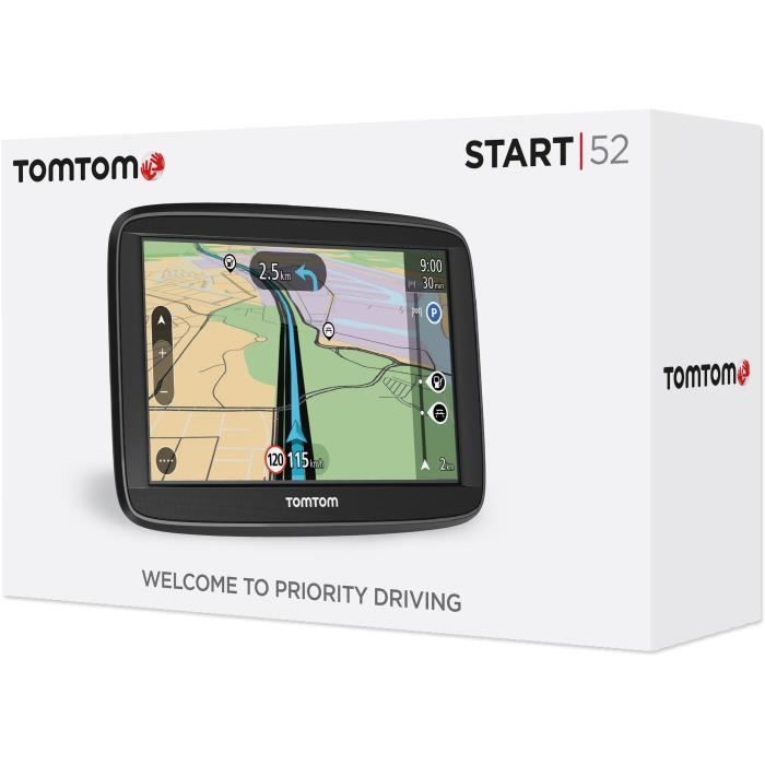 TomTom Start 52 autonavigatiesysteem - 5-inch scherm - Levenslange toegang tot 49 Europese kaarten