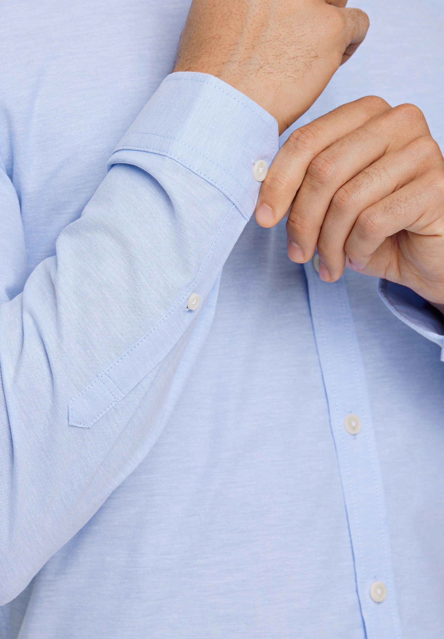 Lindbergh SUPERFLEX - Shirt - lichtblauwe mix