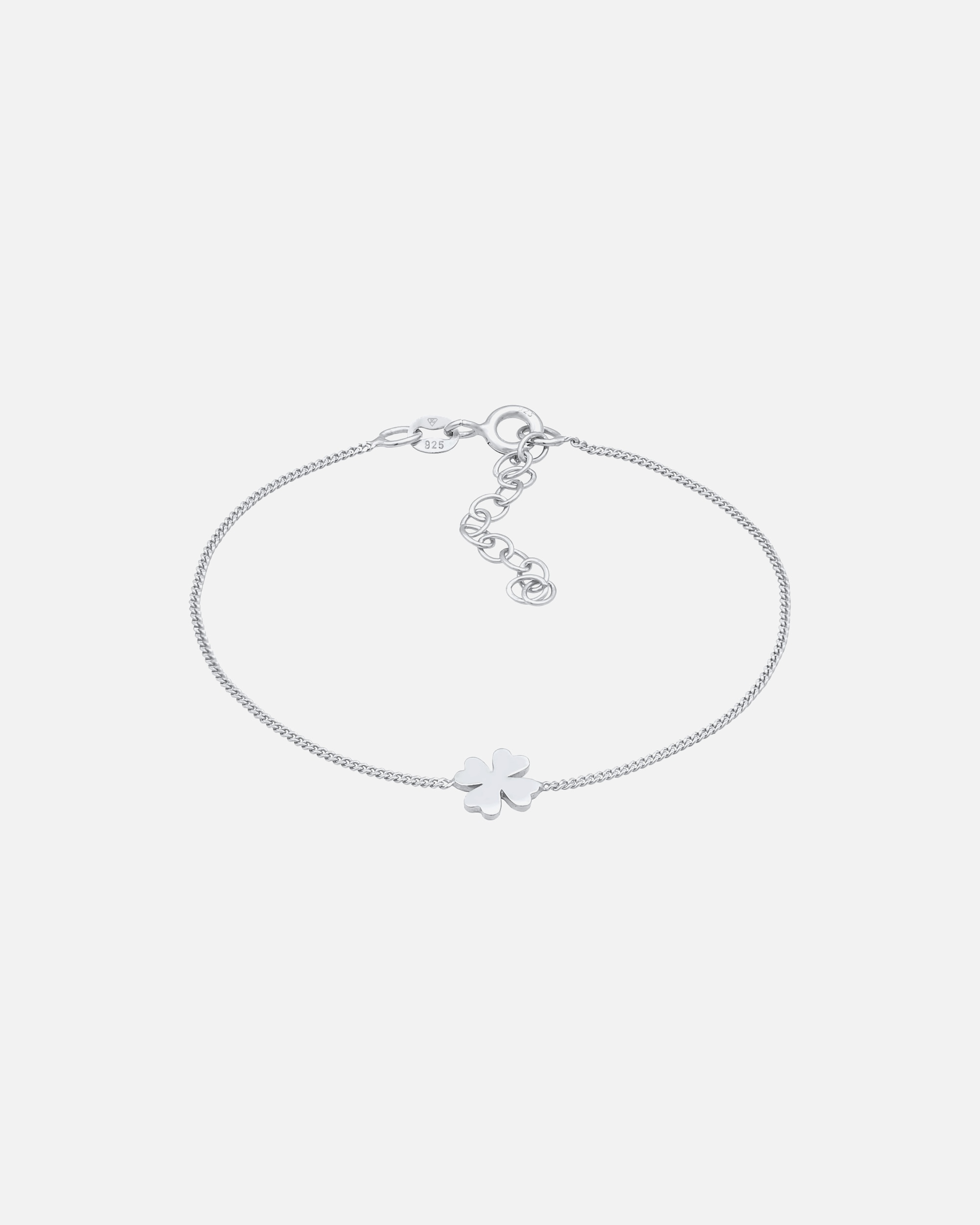Elli Femmes Trèfle Porte-bonheur en filigrane en argent sterling 925