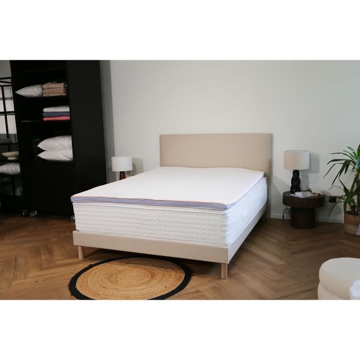Cubrecolchón DODO - 160x200 cm - Funda extraíble - ERGO LATEX