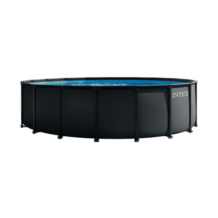 Kit Piscine hors sol tubulaire INTEX - Ultra XTR - 549 x 132 cm - Ronde (Echelle, vannes, filtre, tapis de sol, bâche) - 26330GS