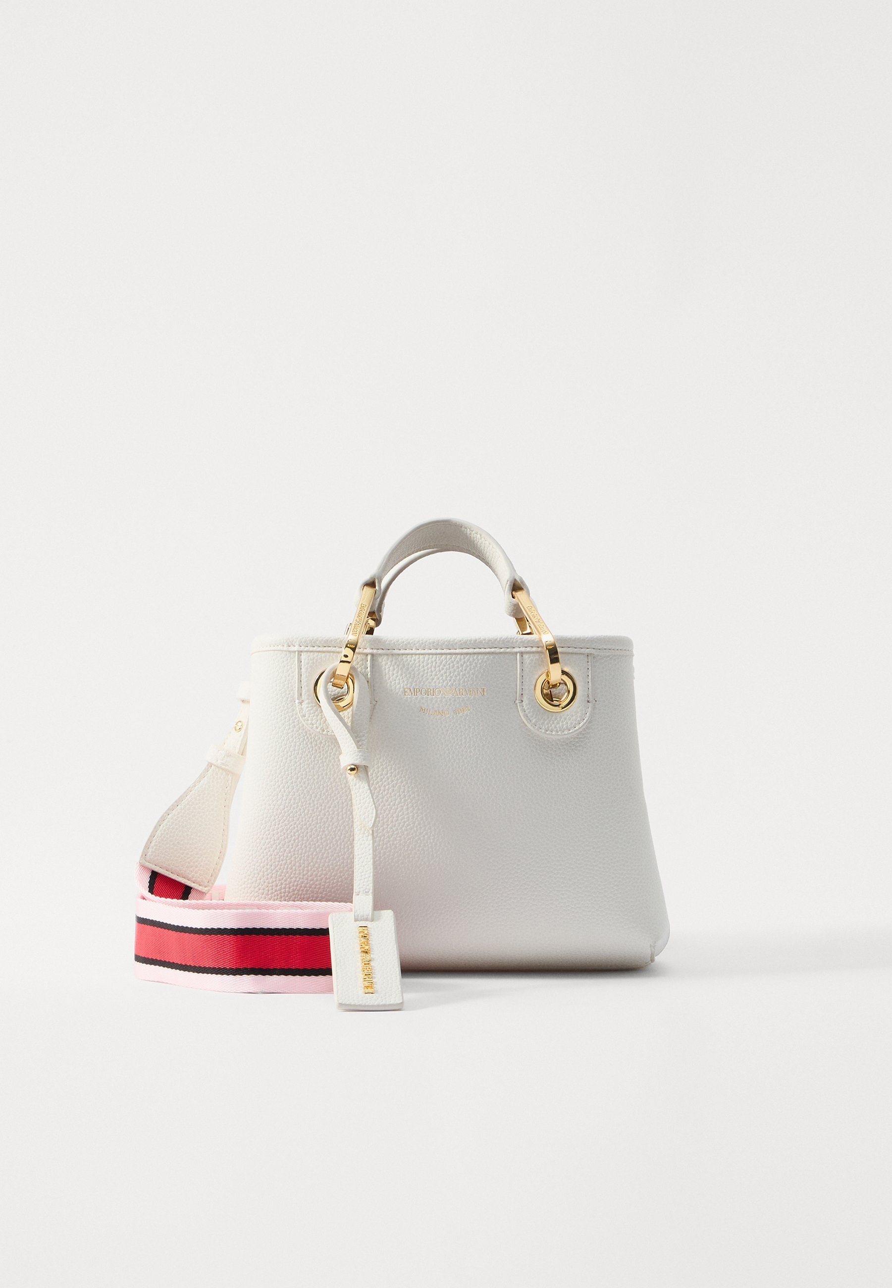 Emporio Armani MY EA - Handbag - bianco/cuoio