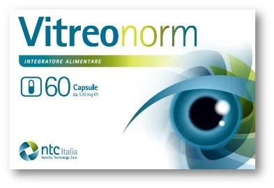 Vitreonorm Nahrungsergänzungsmittel für die Sehkraft, 60 Kapseln