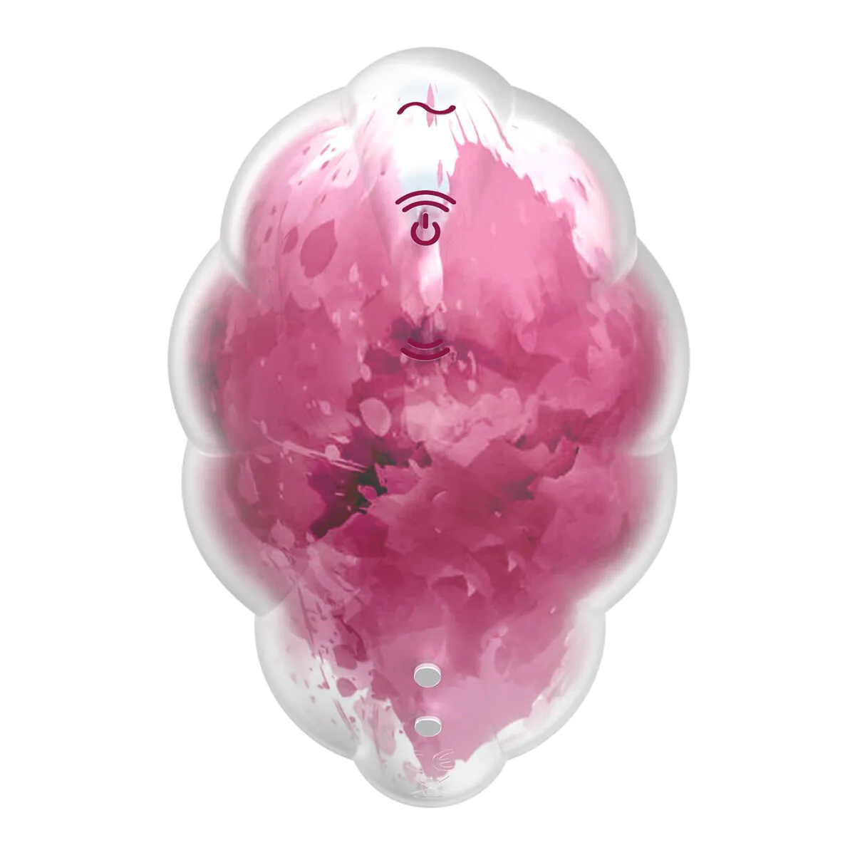 Satisfyer Cloud Dancer Red - masażer łechtaczki 1szt.