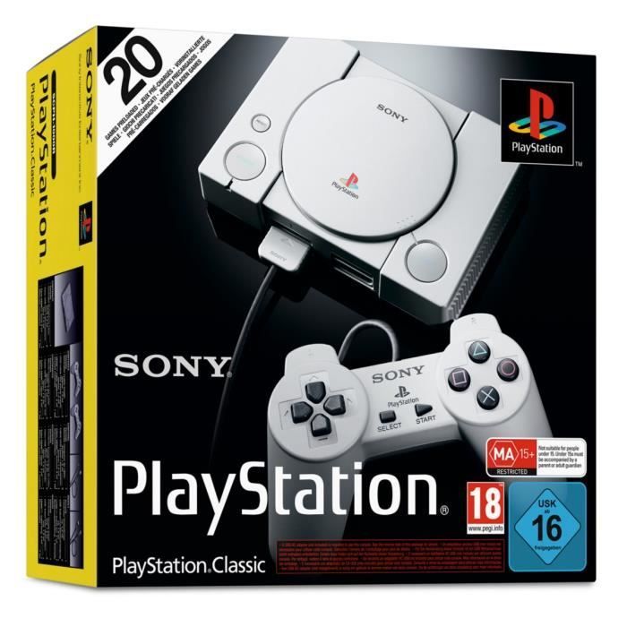 Consola de juegos retro PlayStation Classic - PlayStation Oficial