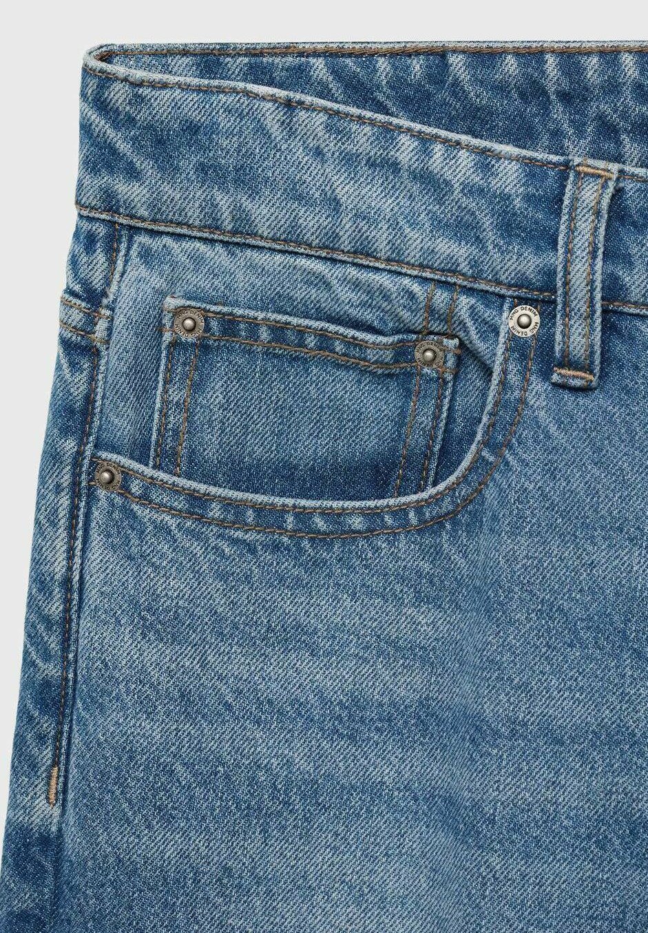 Mango BOB - Rechte jeans - blauw
