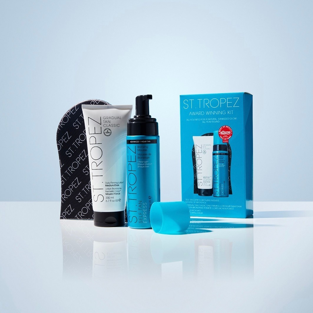 Set za samotamnjenje St. Tropez, nagrađivani set – 1 komad