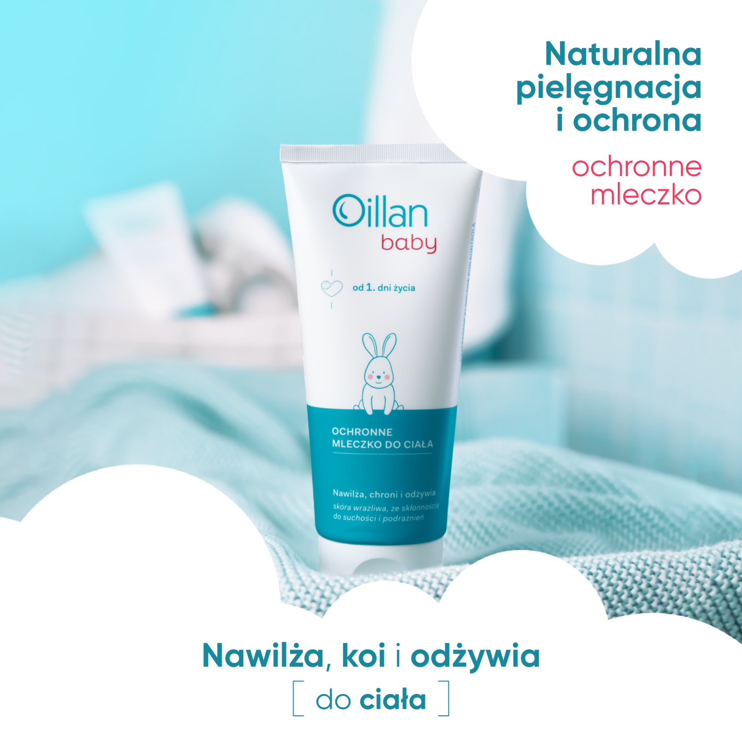 Oillan mleko za telo 200 ml za dojenčke