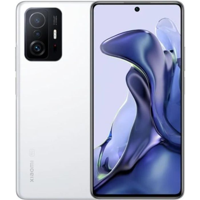 XIAOMI Mi 11T 5G 8+128GB Bianco Tripla fotocamera 108MP AMOLED DotDisplay 6.67