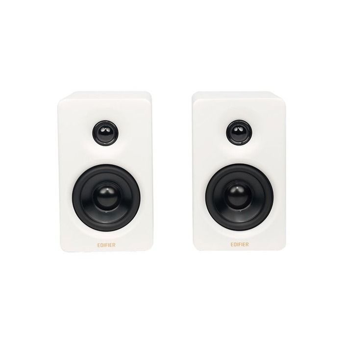 Enceinte PC Edifier M60 - de bureau compactes certifiee High-Res Audio - 66 Watts - Blanc