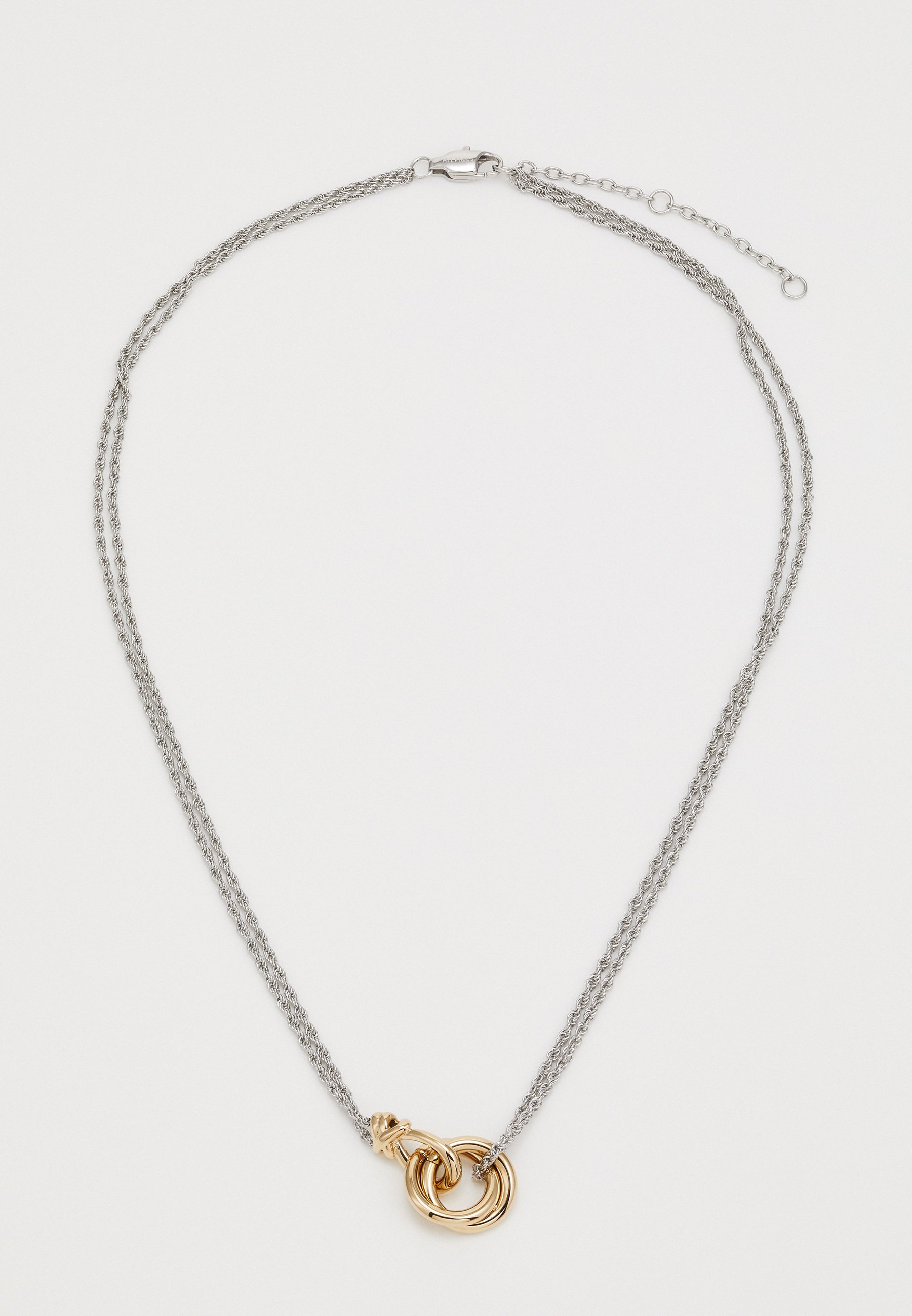 Tommy Hilfiger NAUTICAL KNOT - Necklace - silver-coloured/gold-coloured