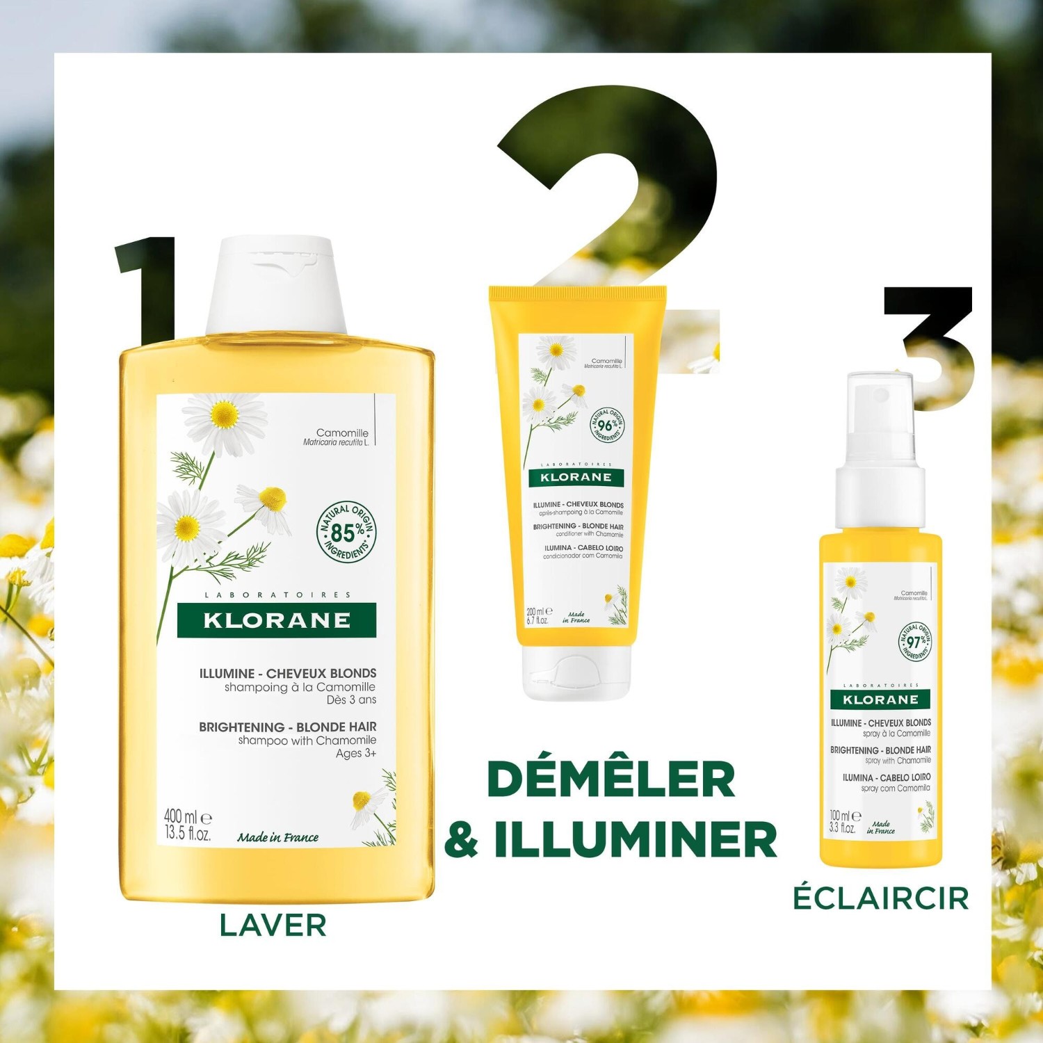 Klorane Après-shampoing à la Camomille