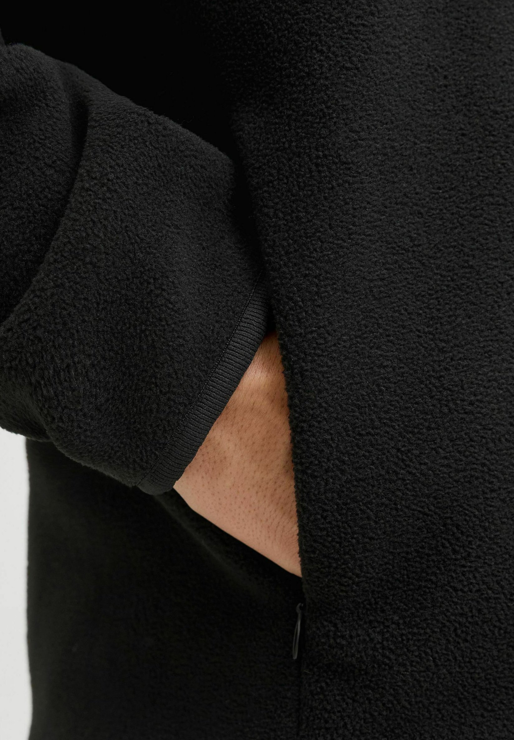 Jack & Jones Fleecejacke – schwarz