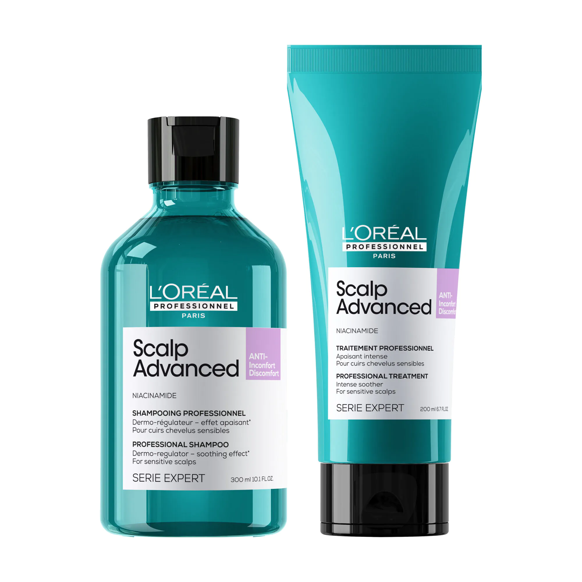 Loreal Professionnel Scalp Advanced Duo zestaw - Szampon + Krem
