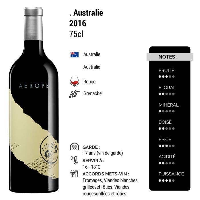 Two Hands Australia Aerope McLaren Vale 2016 - Vinho Tinto Australiano (75cl)
