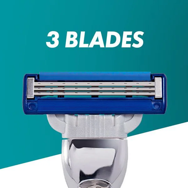 Gillette Mach3 Turbo Rasierklingen für Herren, 8 Stück | Herren | Superdrug