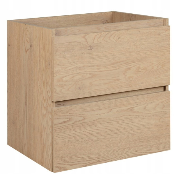 SIMPLE szafka łazienkowapod umywalkę 60 cm dąb jasny