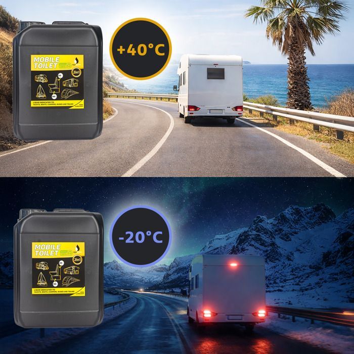Liquéfiant Pour WC Chimique AGACHEM Mobile Toilet 5L Additif Wc Cassette Camping-car