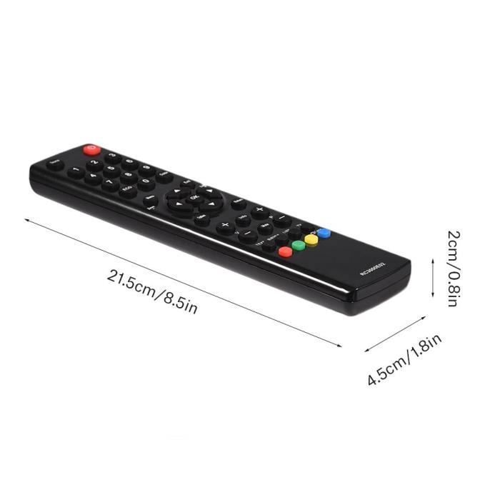 Mando a distancia - TCL - RC3000E02 - Negro - 21,5 cm - Sencillo