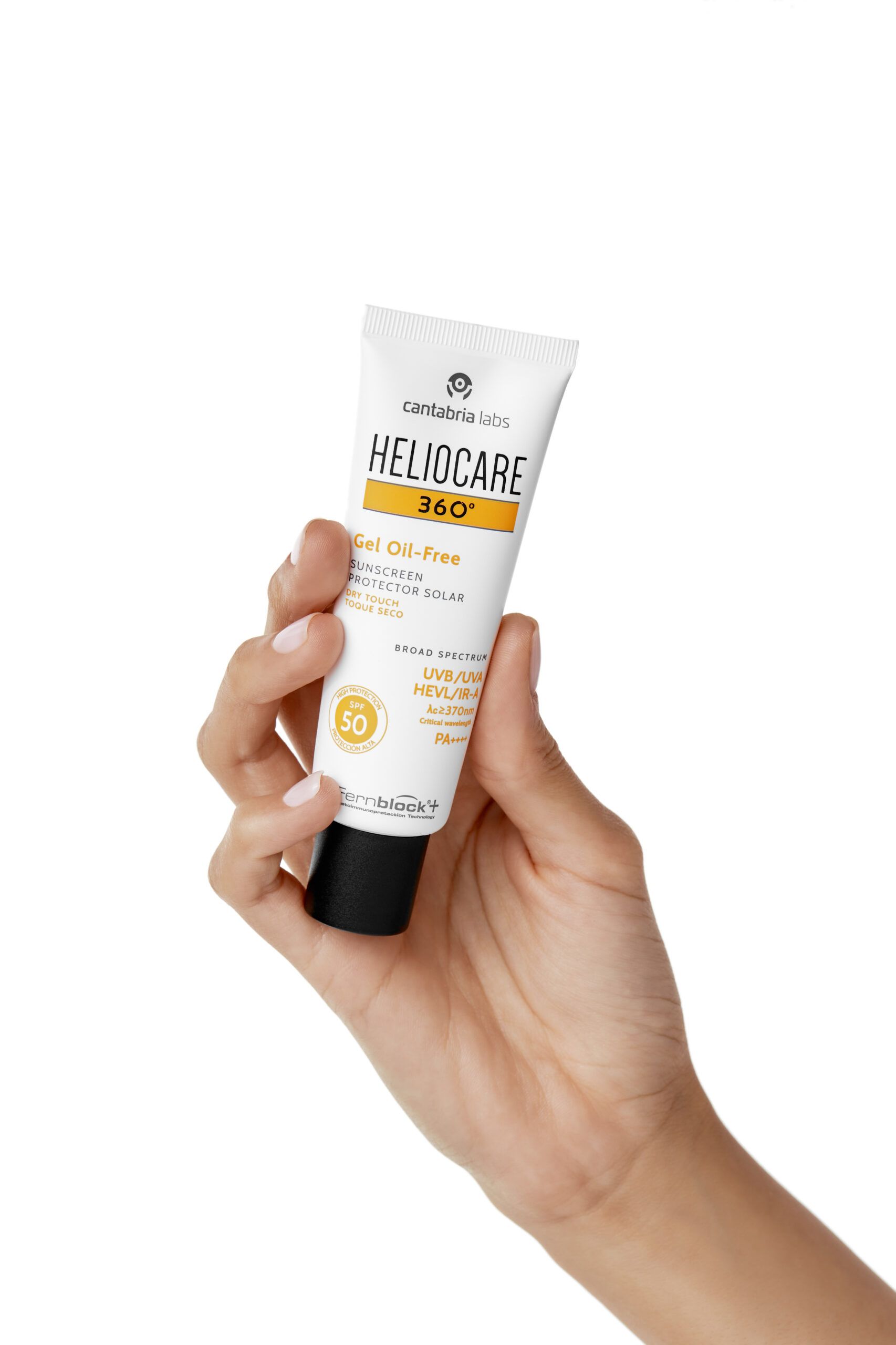 „Heliocare 360º“ be aliejaus gelis su SPF 50 Apsauga nuo saulės (vaistinė)