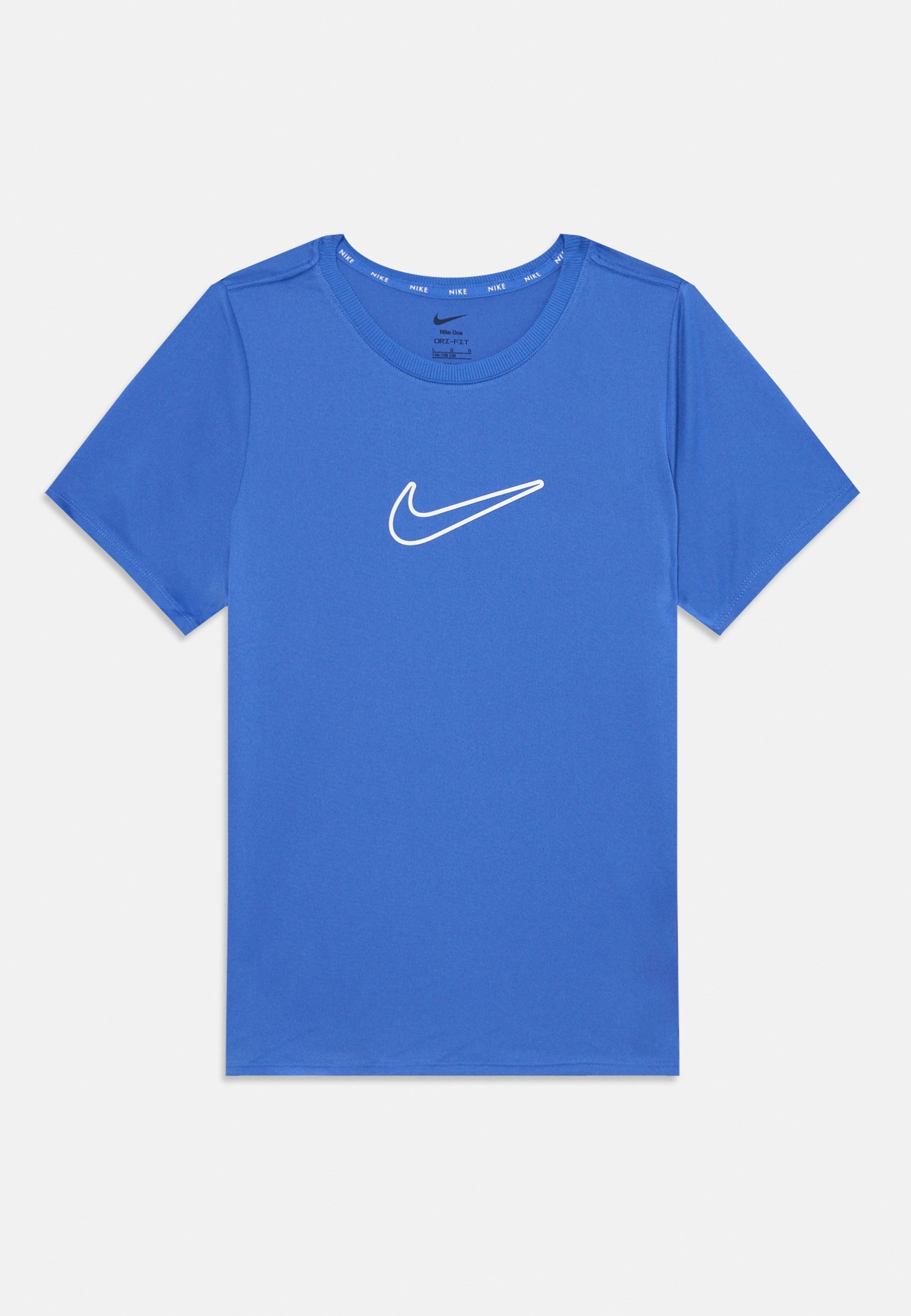 Nike Performance UNISEX - Sport T-shirt - komeetblauw/wit