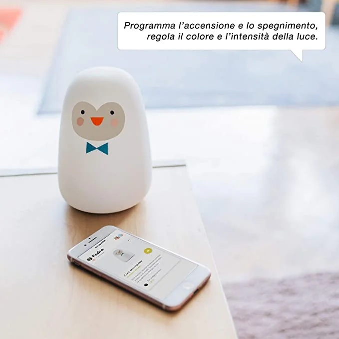 SUAVINEX Φωτιστικό πιγκουίνος Suavinex Έξυπνο νυχτερινό φως