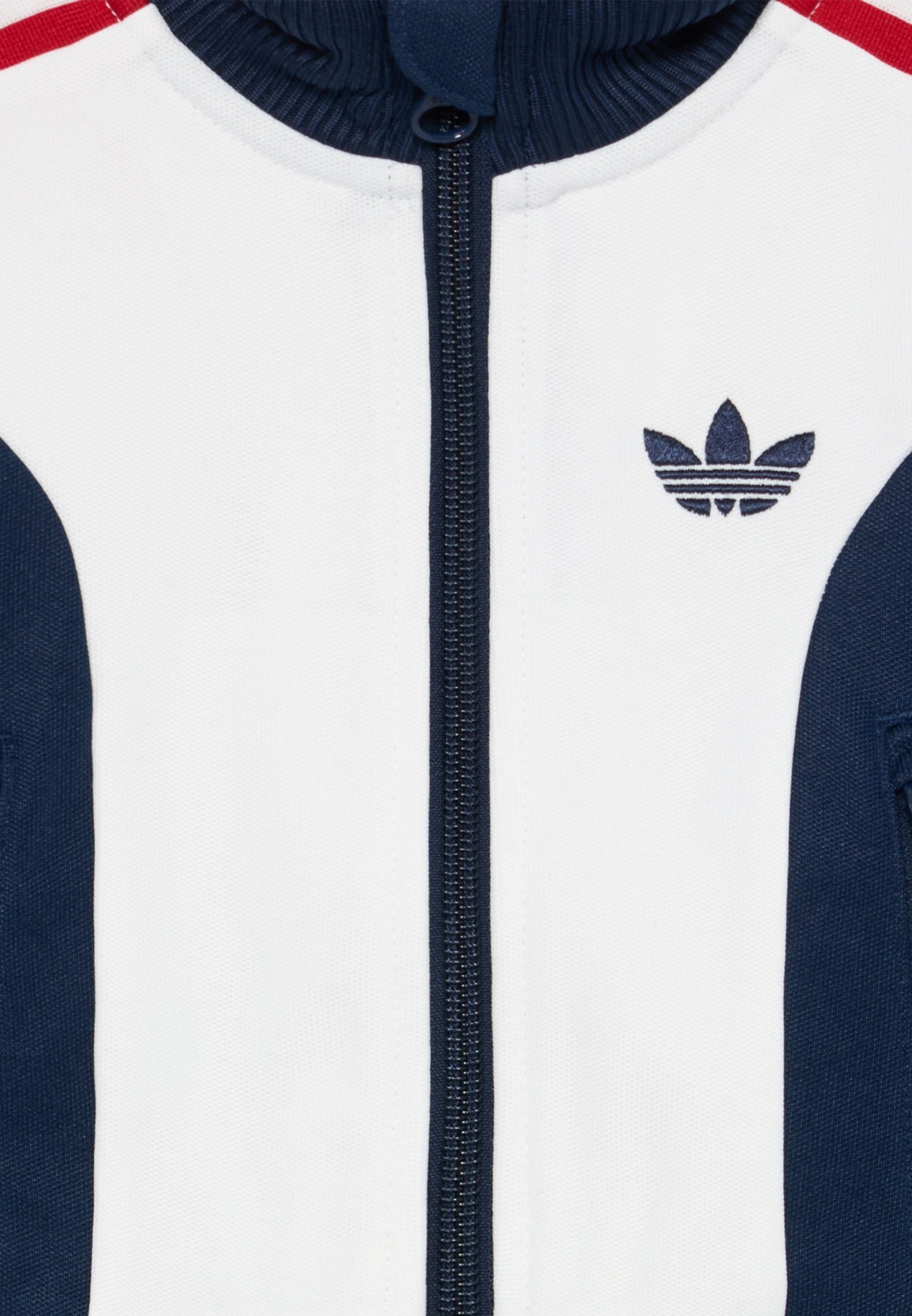 adidas Originals UNISEX TRACKSUIT SET - Trainingspak - nacht indigo/wit