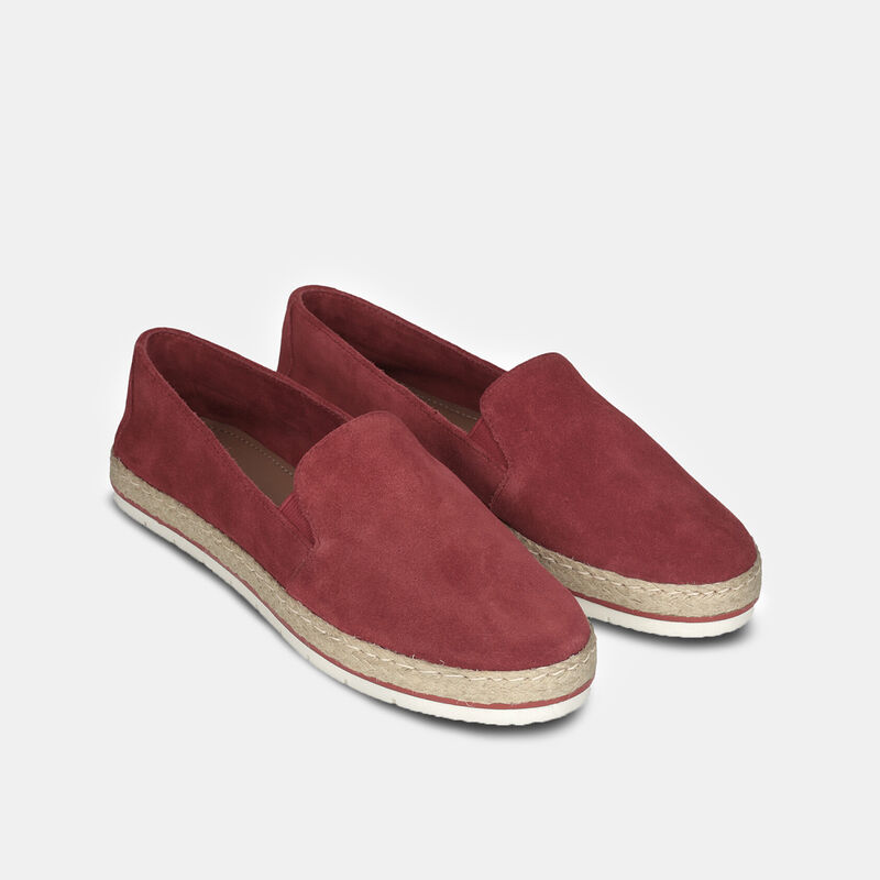 Espadryle damskie zamszowe